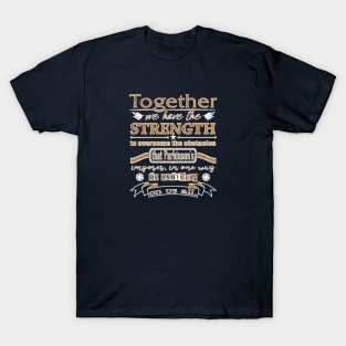 Parkinsons Strength Together Quote T-Shirt